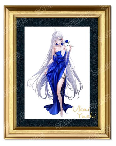 【受注生産】複製サイン入りB4キャラファイングラフ『死亡遊戯で飯を食う。』幽鬼／MF文庫J『秋の学園祭2025』