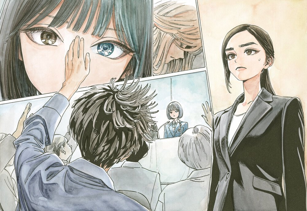 『殺されて当然と少女は言った。』口絵より