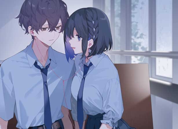 『雨森潤奈は湿度が高い』ピンナップ02