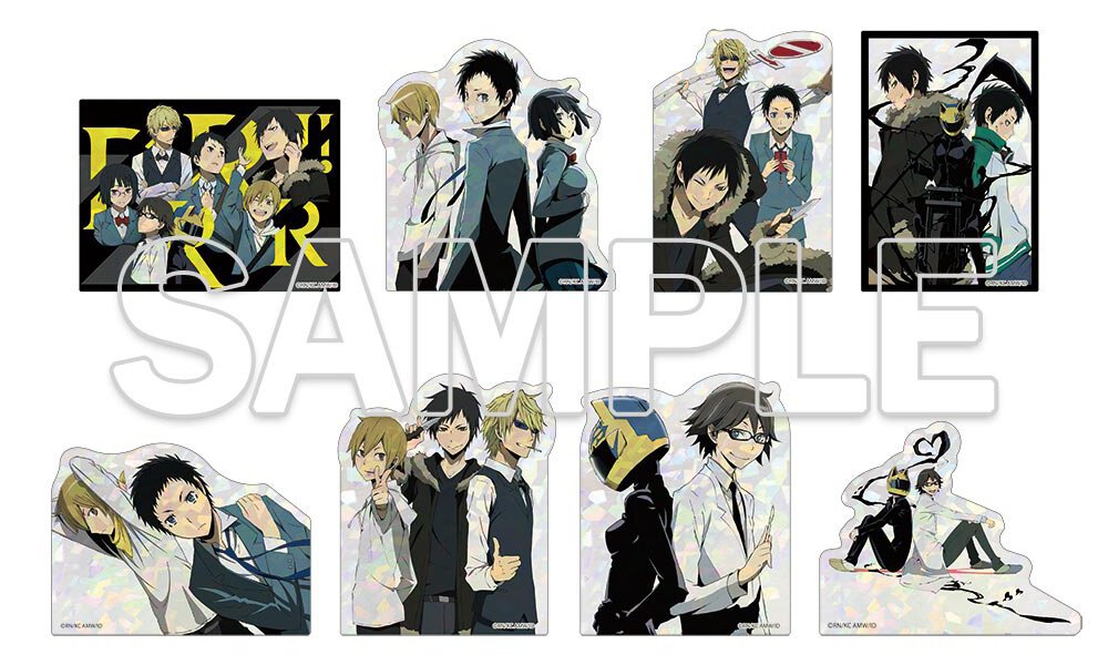 『デュラララ!!×2』トレーディングキラキラステッカー［A］