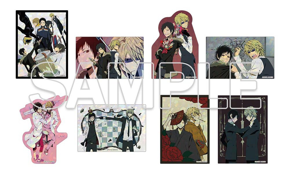 『デュラララ!!×2』トレーディングキラキラステッカー［B］