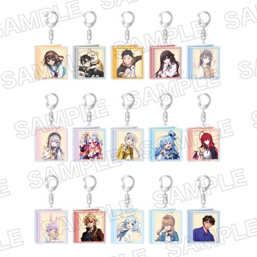 ライトノベル展2025 トレーディングアクリルキーホルダー（全15種）
