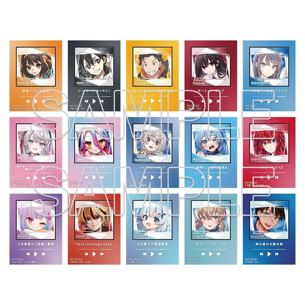 ライトノベル展2025 特典ブロマイド