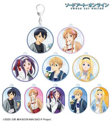 【アニメイト限定】arti-mate トレーディングアクリルキーホルダー 描き下ろし カジュアル私服ver. 第3弾（全10種）