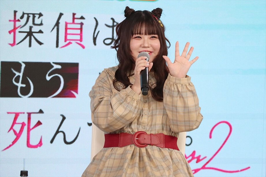 シャーロット・有坂・アンダーソン 役の白砂沙帆さん