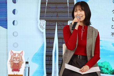 尾々守一咲 役の大西沙織さん