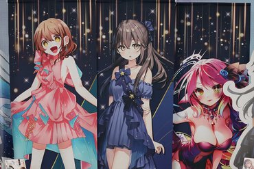 スタジオ背景に並ぶ「一番星」テーマの描き下ろし美麗イラストたち①