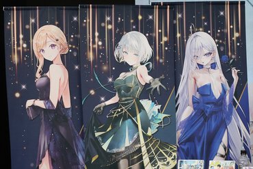 スタジオ背景に並ぶ「一番星」テーマの描き下ろし美麗イラストたち③