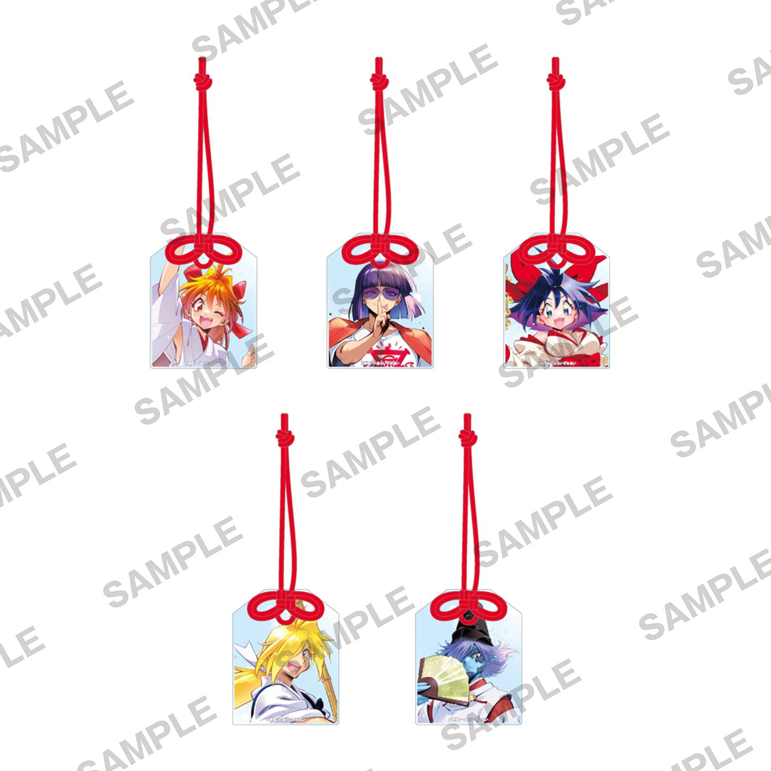 【原作35周年記念】『スレイヤーズ』トレーディングお守り風アクリルキーホルダー（全5種）