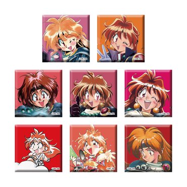 【原作35周年記念】『スレイヤーズ』トレーディングスクエア缶バッジ（全8種）