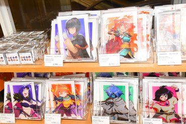 グッズ販売コーナー(1階)