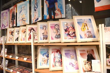 グッズ販売コーナー(1階)