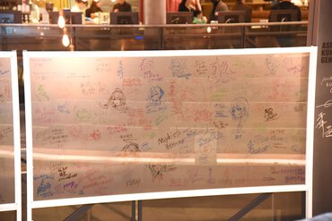 著者・イラストレーター直筆メッセージコーナー