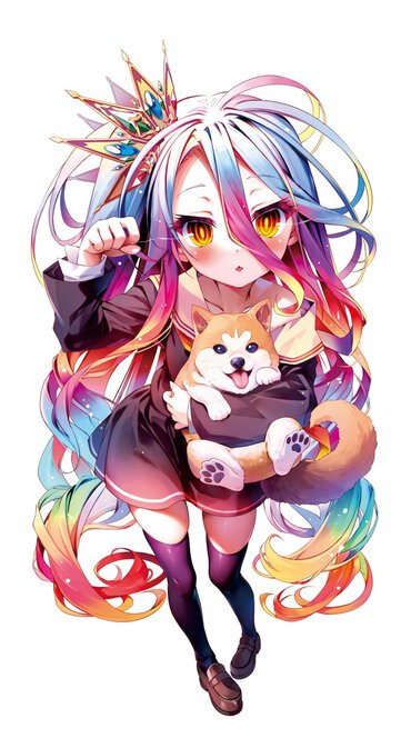 『ノーゲーム・ノーライフ』ライトノベル展2025描き下ろしイラスト