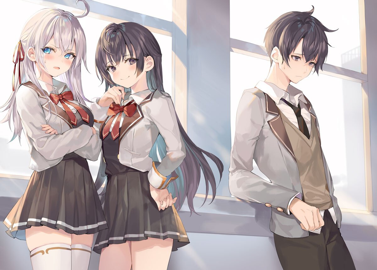 『時々ボソッとロシア語でデレる隣のアーリャさん』1巻口絵