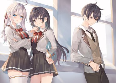 『時々ボソッとロシア語でデレる隣のアーリャさん』1巻口絵