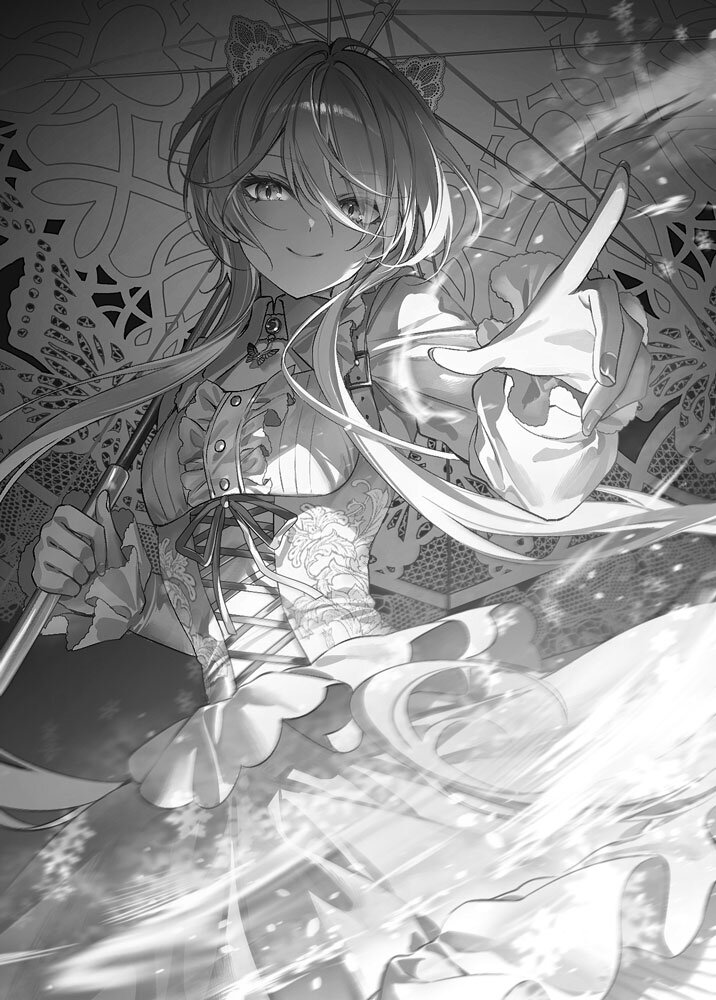 『ハウリング・ブレイズ 葬焔の剣士と不死の魔女』挿絵